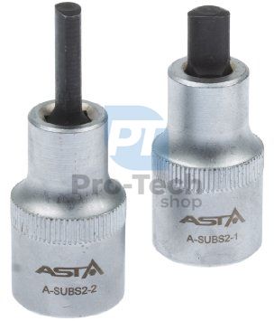 2-piece set of extensions for removing the shock absorber piston rod Audi, Peugeot,VW Pro ASTA A-SUBS2 02308