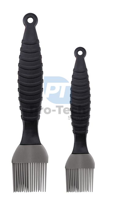 2-piece silicone brush set GREY 19900