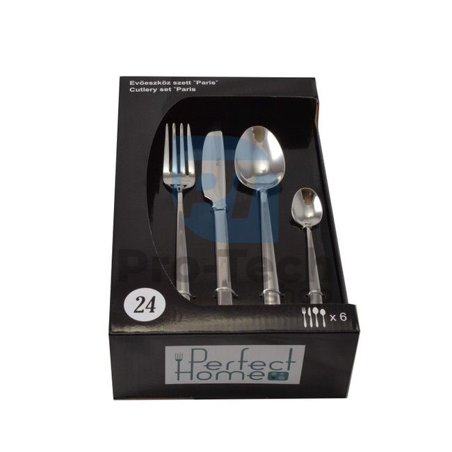 24-piece stainless steel cutlery set Paris 52951