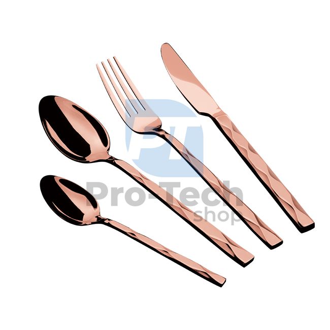 24-piece stainless steel cutlery set ROSE GOLD 19512