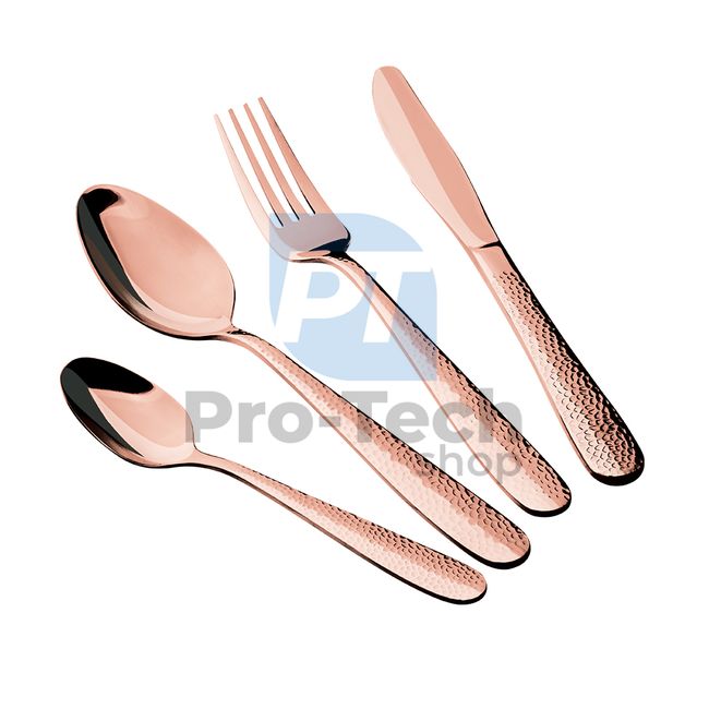 24-piece stainless steel cutlery set ROSE GOLD 19513