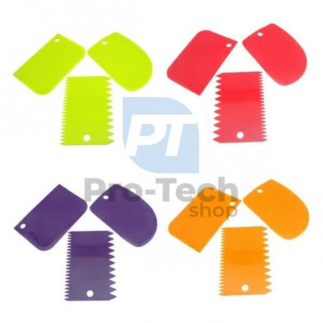 3-piece confectionery squeegee set 51446