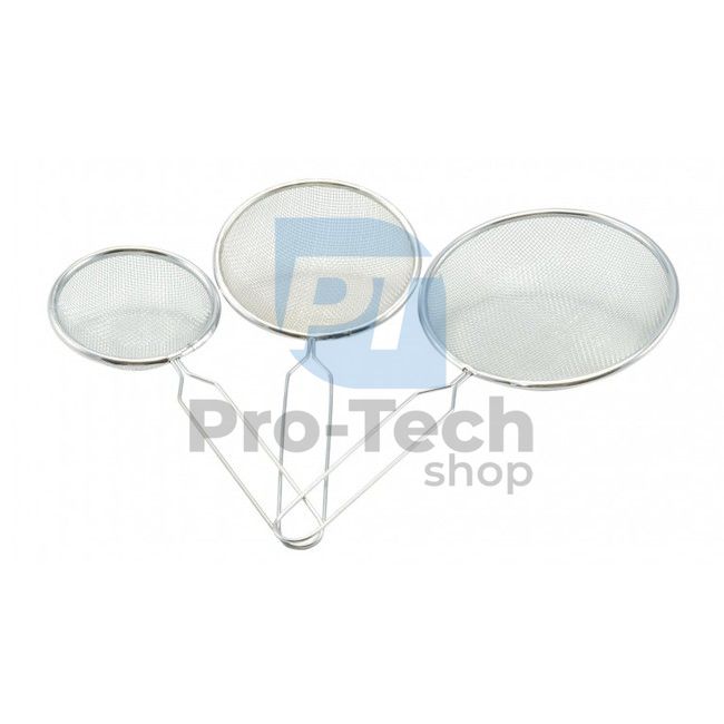 3-piece metal strainer set 51570