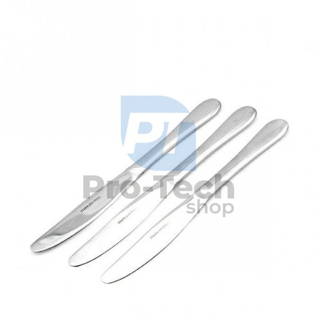 3-piece set of stainless steel cutlery knives 51770