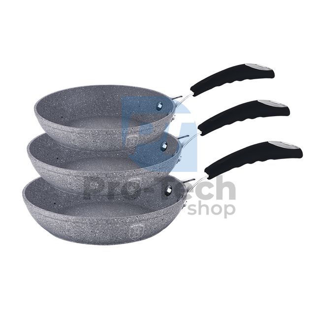 3-piece set of pans with marble surface STONE TOUCH LINE OVEN SAFE 20816