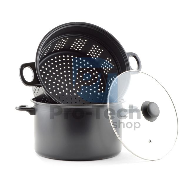 3-piece pasta pot 6L 22cm 53244