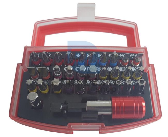 38-piece bit set 1/4" 02333