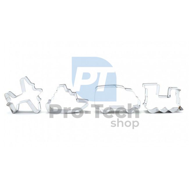 4-piece cookie cutter set 51255