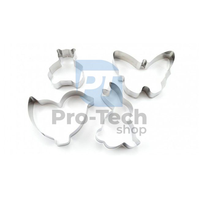 4-piece cookie cutter set 51270