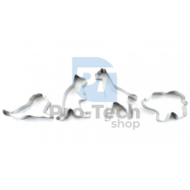 4-piece cookie cutter set 51272