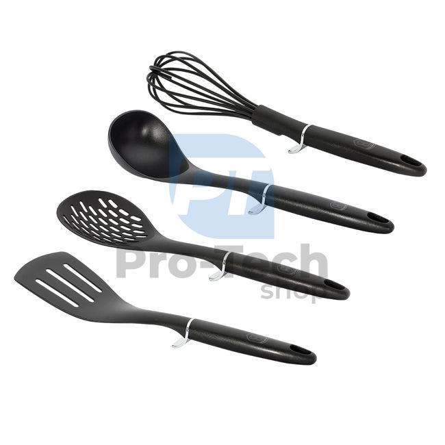 4-piece set of kitchen tools BLACK 20510