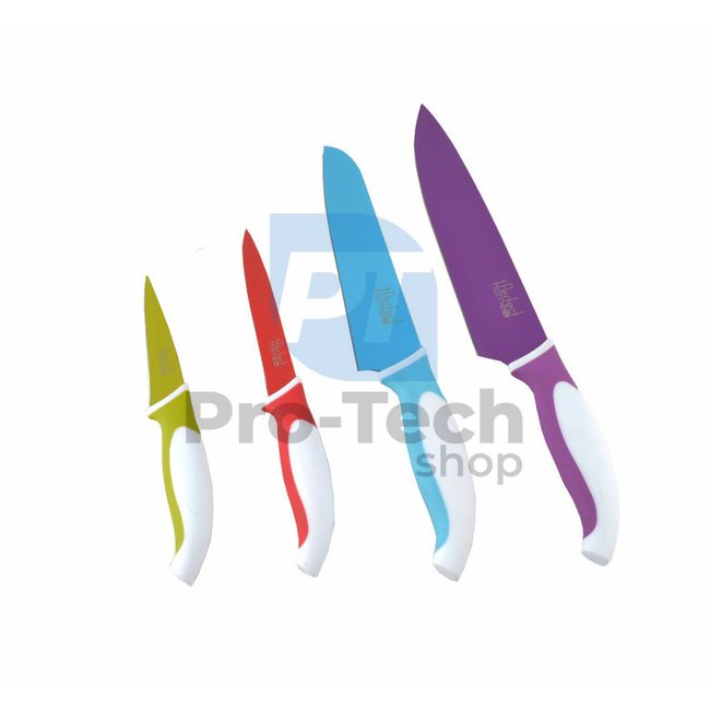 4-piece set of kitchen knives Color 53189