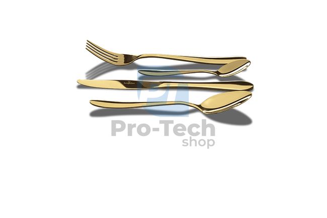 4-piece stainless steel cutlery set MIRROR CHAMPAGNE 20963