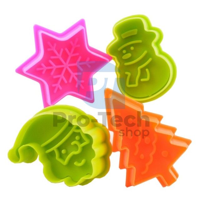 4-piece cookie stamp set 52920