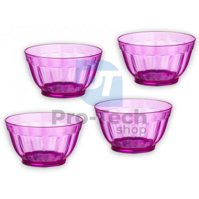 4-piece plastic bowl set 53540