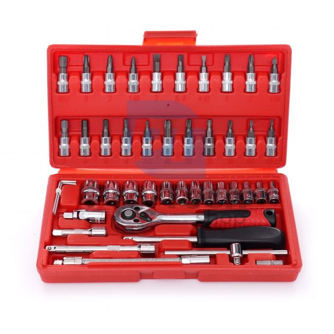 46-piece tool set in case 16410