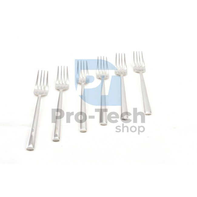 6-piece set of stainless steel cutlery forks Paris 52775