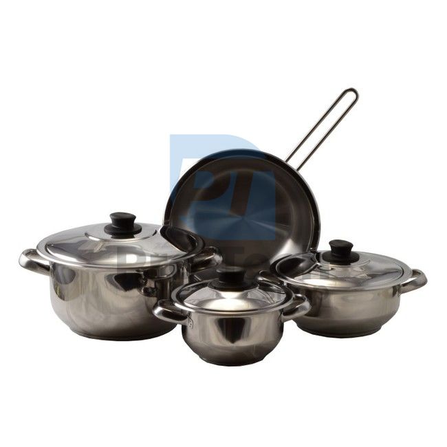 7-piece set of stainless steel pots Arian 52733