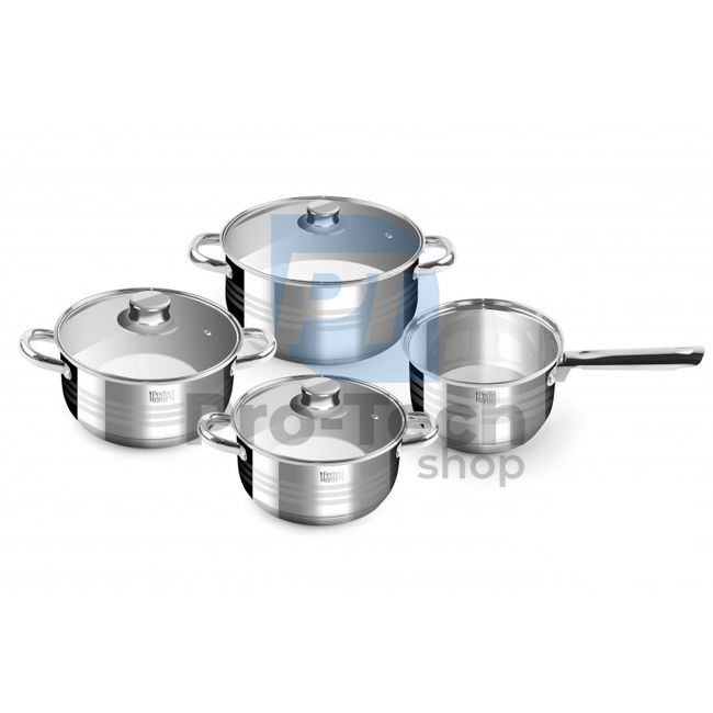 7-piece set of stainless steel pots Diamond 53268