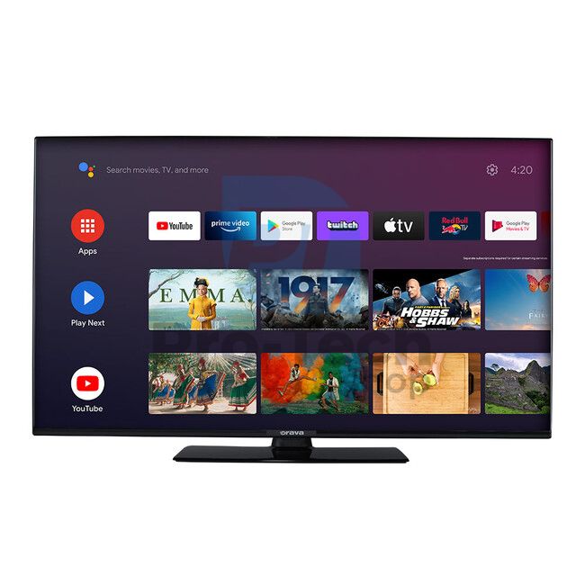 70" 4K ANDROID SMART LED TV with WiFi Orava LT-ANDR70 A01 73495