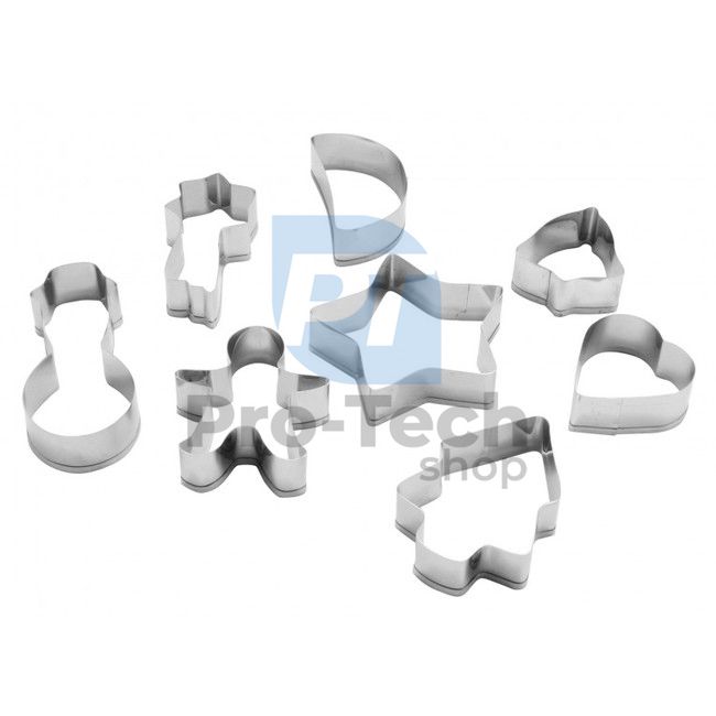 8-piece cookie cutter set 51204