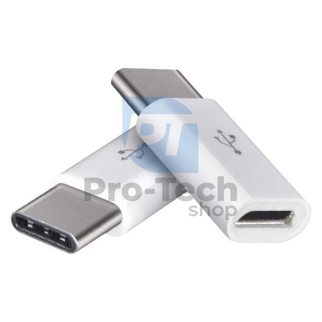 Adapter USB micro B/F - USB C/M 2 pcs 71563