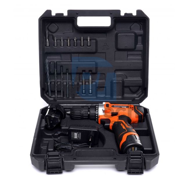 Cordless screwdriver 2x12V 16591