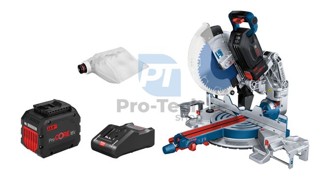 Cordless mitre saw Bosch BITURBO GCM 18V-305 GDC 15289