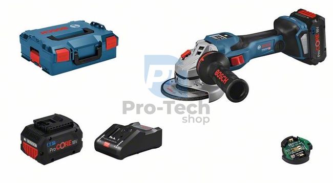 Cordless angle grinder BITURBO 125mm Bosch GWS 18V-15 SC 15185