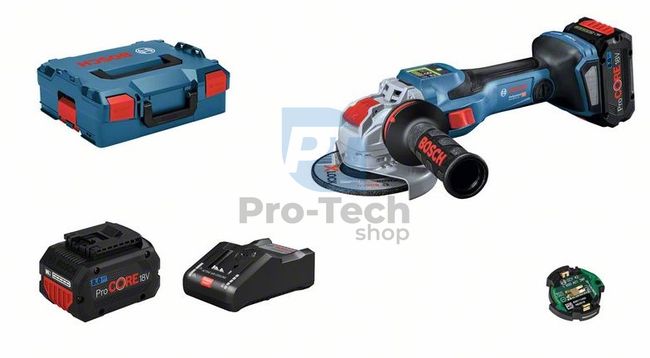 Cordless angle grinder BITURBO with X-LOCK 125mm Bosch GWX 18V-15 SC 15182