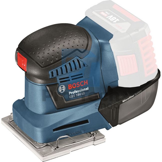 Cordless Vibrating Grinder Bosch GSS 18V-10 Professional 02970