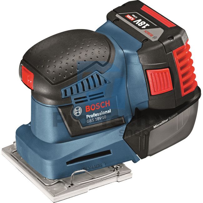 Cordless Vibrating Grinder Bosch GSS 18V-10 Professional 02971