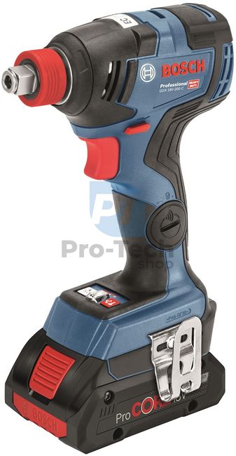 Cordless impact wrench 18V 1/4" 200Nm Bosch GDX 18V-200 C 10704