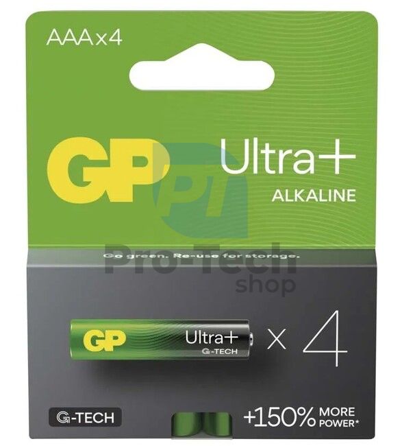 Alkaline battery GP Ultra Plus LR03 (AAA), 4pcs 70839