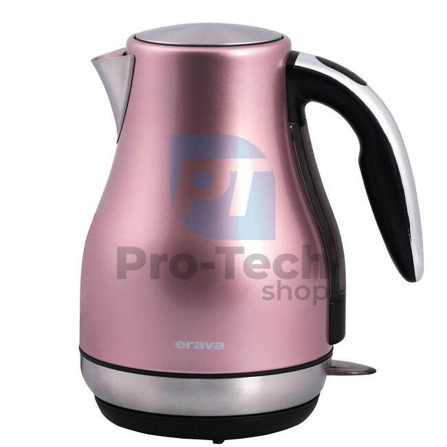 Stainless steel kettle 1,7L Orava, pink 73619