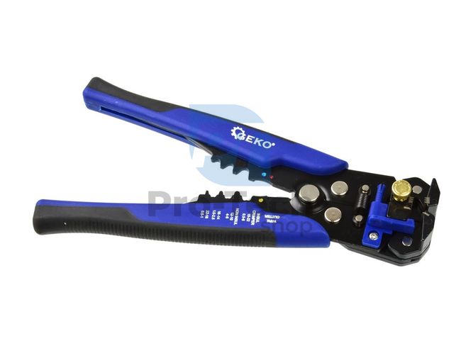 Automatic stripping, unblocking pliers 02262