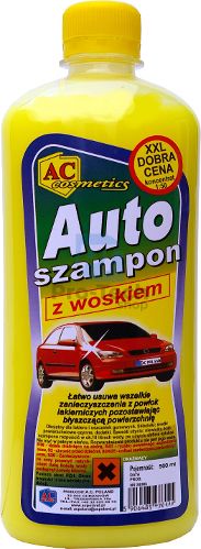 Car shampoo with wax 500ml concentrate 06724