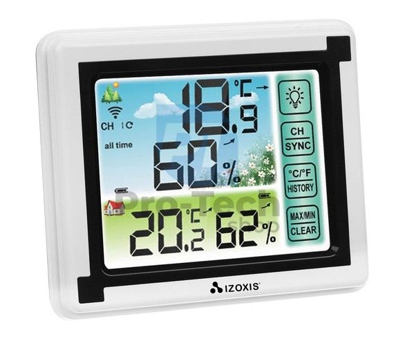 Wireless weather station with colour display 73979