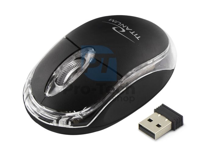 Wireless mouse 3D USB CONDOR, black 73425