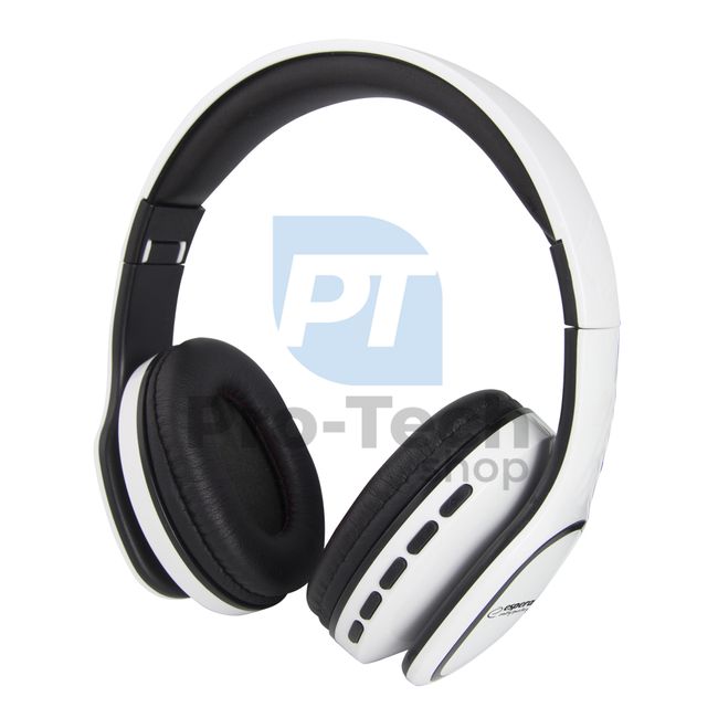 Wireless headphones with microphone DANCE, white 72815