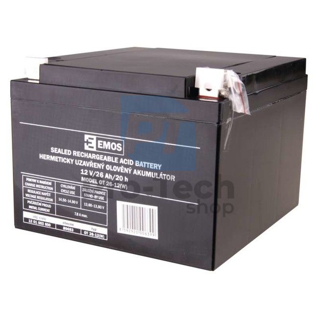 Maintenance-free lead-acid battery 12 V/26 Ah L2 70173