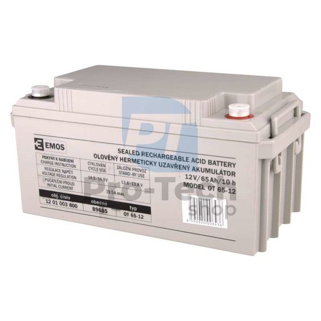 Maintenance-free lead-acid battery 12 V/65 Ah M8 70178