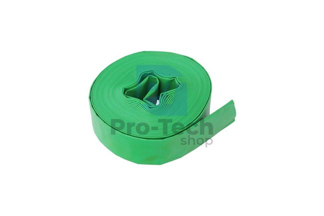 Odorless flat PVC hose 2" x 20m 2 BAR Pro-Tech GARDEN 04718