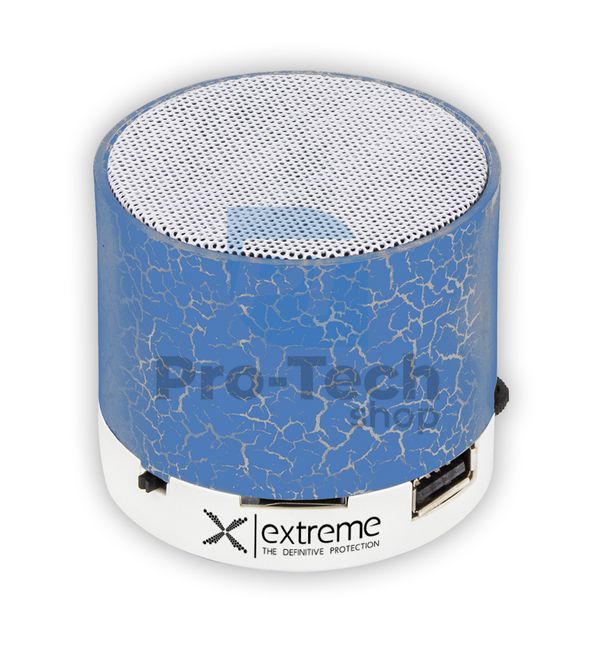 Bluetooth speaker with FM radio FLASH, blue 73458