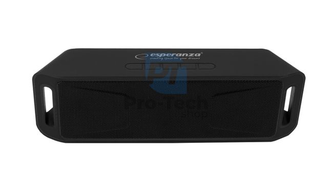 Bluetooth speaker with FM radio FOLK, black 73261