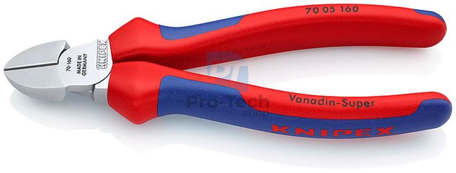 Side cutting pliers chrome-plated 160 mm KNIPEX 08175