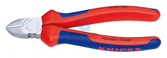 Side Cutting Pliers Chrome-Plated 180 mm KNIPEX 08177