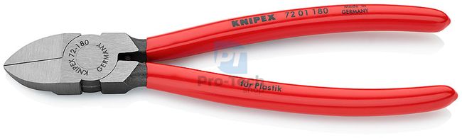 Side Cutting Pliers for Plastics 180 mm KNIPEX 08218