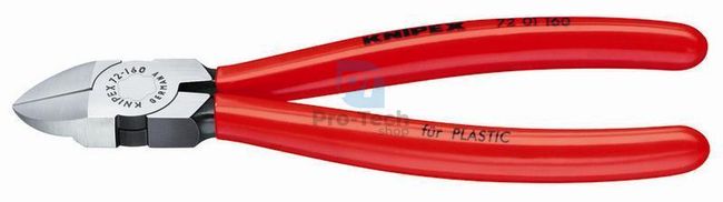 Side cutting pliers for plastics 140 mm KNIPEX 08215