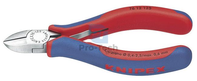 Side cutters with multi-component handles 125 mm blackened KNIPEX 08280